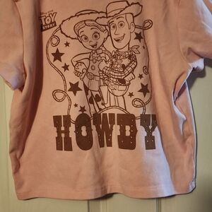 Kids Pink Howdy T-Shirt